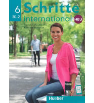 Schritte International Neu 6 ( B1.2 ) Kurs Und Arbeitsbuch + Ar Teknolojisi Ile Kolay Öğrenme