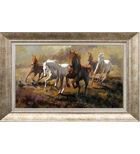 GÜMÜŞ ÇERÇEVELİ TABLO N628