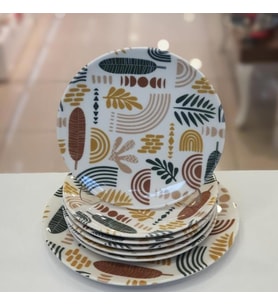 Tulu Porselen Kar Db2960 7 Parça Pasta Seti