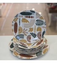 Tulu Porselen Kar Db2960 7 Parça Pasta Seti