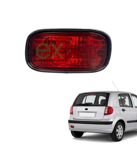HYUNDAI GETZ ARKA TAMPON SİS LAMBASI DUYSUZ 2002-2006 MAKYAJSIZ KASA GETZ ARKA SİS