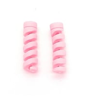 SPELT Kablo Ucu için Koruma Spirali 2'li Pembe