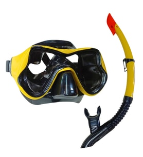 Mulvxgrbz Grz02 Star Diving Dalış Maskesi Ve Snorkel Yetişkin - 51714-Sari (Mulvix)
