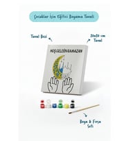 Ramazan Eğitici Boyama Seti Hoş Geldin Ramazan (Şövalesiz)
