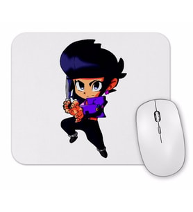 Brawl Stars Bibi And Bull 01 Mouse Pad