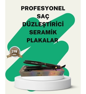 Daling Profesyonel Saç Düzleştirici Seramik Yüzey Tüm Saç Tipleri İçin