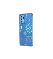 Samsung Galaxy A72 Uyumlu Kılıf Zore Sidney Desenli Sert Kapak (Çok Renkli)