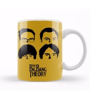 The Big Bang Theory Sarı Zemin Kupa Bardak Porselen