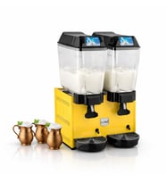 Remta 20+20 Litre Çiftli Karıştırıcılı Ayran Soğutucu Sarı - ST14