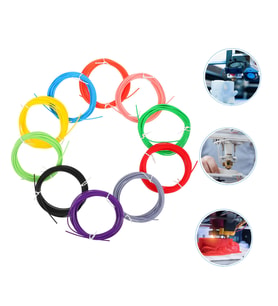 10 renk 50 metre (10 x 5 metre) PLA Filament