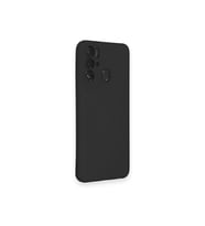 Newface Tecno Pova Neo Kılıf Nano içi Kadife Silikon - Siyah