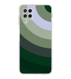 Samsung Galaxy M32  Kamera Korumalı Kapak Renk Cümbüşü Tasarımlı  Şeffaf  Kılıf