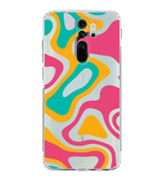 Xiaomi Redmi Note 8 Pro  Kamera Korumalı Kapak Renkli Desen Tasarımlı Şeffaf  Kılıf