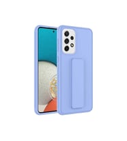 Samsung Galaxy A52 Uyumlu Kılıf Zore Qstand Kapak (Lila)