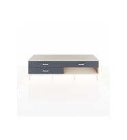Hyperion TV Ünitesi 3 Çekmeceli  176x44x51 Çam-Aytaşı/Antrasit