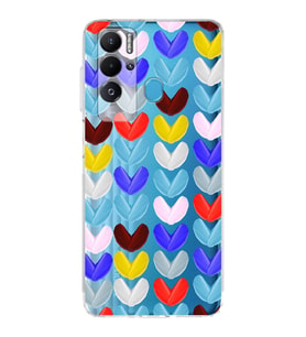 PrintiFy Tecno Pova Neo ile Uyumlu Water Color 1  Kamera Korumalı Şeffaf  Kılıf