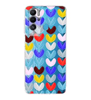 PrintiFy Tecno Pova Neo ile Uyumlu Water Color 1  Kamera Korumalı Şeffaf  Kılıf