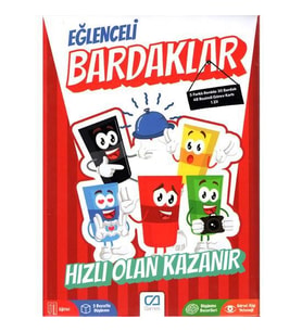 Ca Games Eğlenceli Bardaklar Eğitici ve Geliştirici Kutu Oyunu