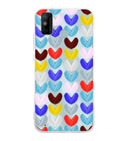 PrintiFy Tecno Spark 6 GO ile Uyumlu 1mm Slim Fit Water Color 1 Baskılı Şeffaf  Kılıf