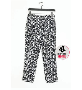 Lüx Polar Cepli Kışlık Kadın Pijama Altı ra4 Çorap Hediyeli (Siyah)