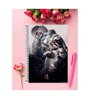 Overlord Anime Defter 1 Adet Özel Tasarım A4 Boyutu 21*29 Cm Telli Çizgili defter