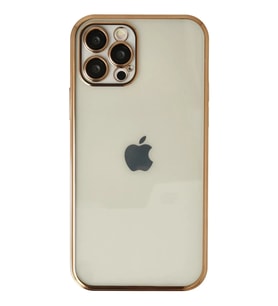 Mey İthalat® iPhone 12 Pro Kılıf Lensli Silikon -