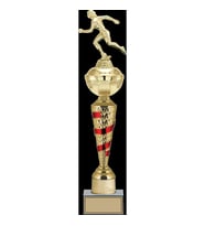 ODAK KUPA - Figürlü Kupalar - Atletizm Kadın Figürlü Kupalar FG-077 B - 54 cm