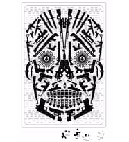 Counter Strike Gun Skull Cs Go Puzzle 240 Parça Yapboz