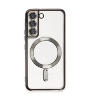 Galaxy S22 Kılıf Kross Magneticsafe Kapak - Siyah