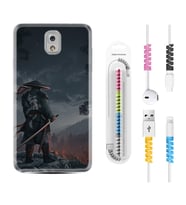 Samsung Note 3 4 5 8 9 20 Ultra 10 Lite Kılıf Kablo Koruma Spiral Silikon Warrior 1653