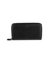 Femascu 8002 Zip Wallet Fermuarlı Parlak Siyah Hakiki Deri Kadın Cüzdanı