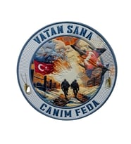VATAN SANA CANIM FEDA PEÇ - Arma - TPU Patch