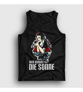 Presmono Unisex Siyah Kommt Die Sonne Rammstein Atlet 437371tt