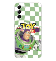Samsung Galaxy S22 Uyumlu Toy Story Buzz Desenli Şeffaf Telefon Kılıfı