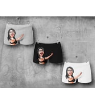 BK Gift Kişiye Özel 3 Adet Karikatürlü Eğlenceli Erkek Boxer Seti, Yıl Dönümü/ Doğum Günü / Sevgililer Günü Hediyeleri, Ona Özel Hediye, Esprili Hediye-2