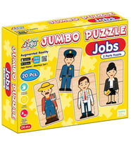 Jagu 2 Parçalı Jumbo Puzzle Meslekler 18 Prç.