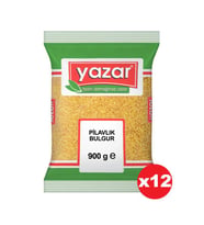 Yazar Pilavlık Bulgur 900 Gr. x 12 Adet