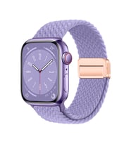 Apple Watch 10 42mm Uyumlu Zore KRD-134 Örgü Tasarımlı Hasır Kordon Strap Kayış
