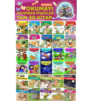 2.ve 3.Sınıf Öğrenciler İçin Öğretmen Tavsiyeli Okumayı Sevdiren Hikayeler (30 Kitap)