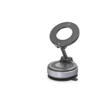 Magsafe Uyumlu Manyetik Vantuzlu 360° Döner Araç Içi Telefon Tutucu Metal - Siyah HDX8028