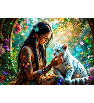 Nova Puzzle 1000 Parça Orman Kraliçesi Puzzle