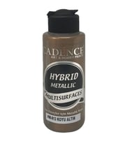 Cadence Hybrid Multisurface Metalik Boya 120 ml. HM-813 KOYU ALTIN 