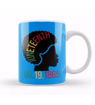 Juneteenth DAY GIFS Kupa Bardak Porselen