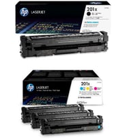 Hp 201x-cf400 Yüksek Kapasiteli Orjinal 4 Renk Set Toner (Çok Renkli)