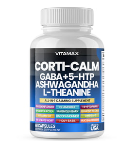 Corti Calm Gaba + 5-Htp Ash. L-Theanine 60 Kapsül