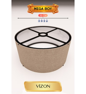 Vizon Lambader Başlığı 35 CM Mega Boy
