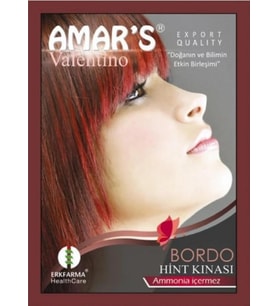 Amar's Hint Kınası - Bordo 10 gr