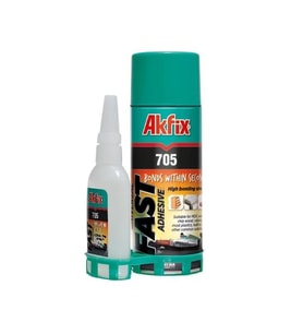 Akfix 705 Profesyonel Hızlı Yapıştırıcı Japon 400 ml 100 gr (Renksiz)