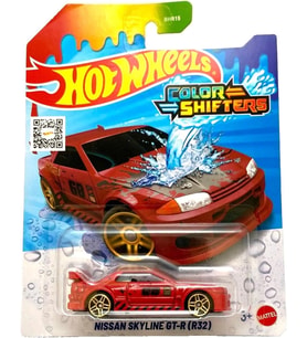 Hot Wheels Color Shifters Nissan Skyline GT-R (R32)-JCM38