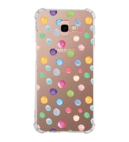 PrintiFy Samsung Galaxy J4+ Plus Uyumlu Water Color 6 Baskılı Şeffaf Köşe Korumalı Antişok Kılıf